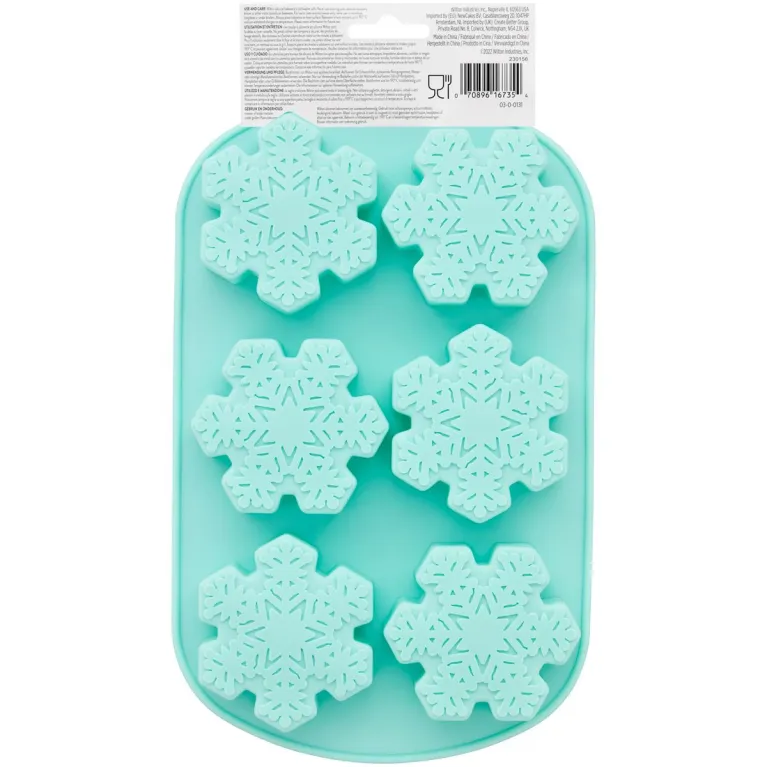 Wilton Silicone Snowflake Mold