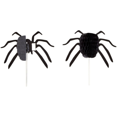 Wilton Spider Toppers 12 Pieces