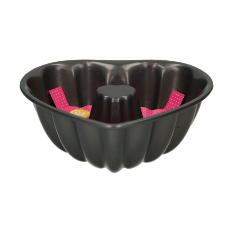 Wilton Fluted Heart Pan 20 cm