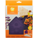 Kit de décoration pour biscuits Wilton maison hantée 12 pièces