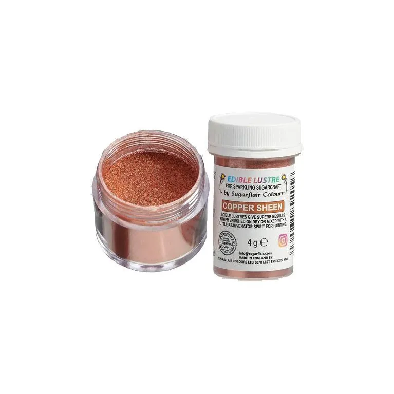 Paillettes alimentaires Sugarflair Copper 4 g