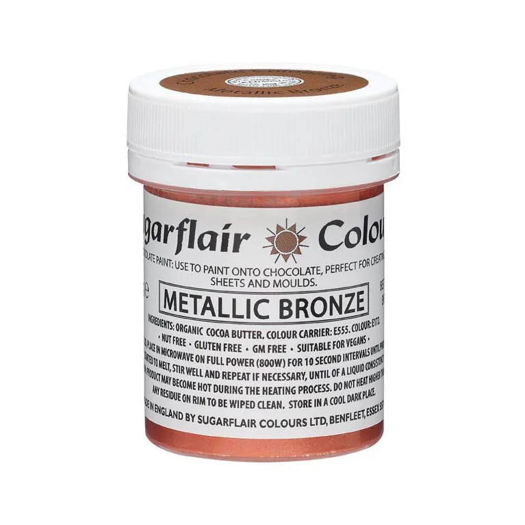 Peinture pour chocolat Sugarflair bronze 35 g