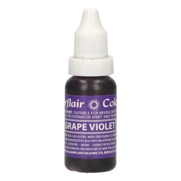 Colorant alimentaire liquide Sugarflair Grape Violet 14 ml