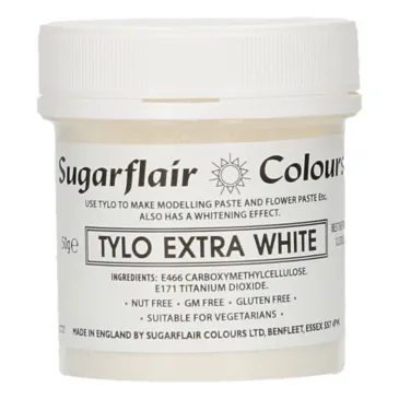 Tylo Powder Sugarflair Extra White 50 g
