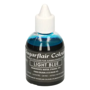 Sugarflair Airbrush Colour Light Blue 60 ml