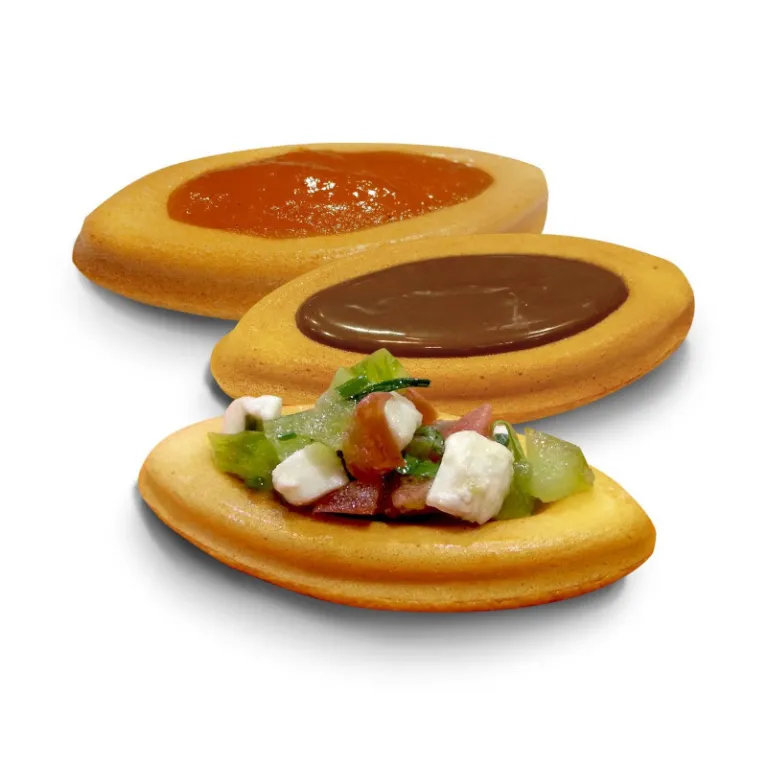 Barquette pan 12 imprints non-stick 320x235 mm