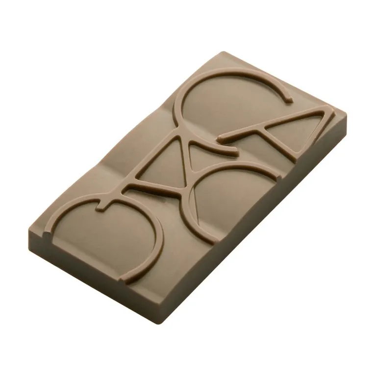 Chocolate mould polycarbonate 12 mini-tablets cocoa
