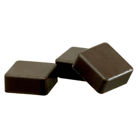 Moule 24 coques carrées en polycarbonate pour chocolat