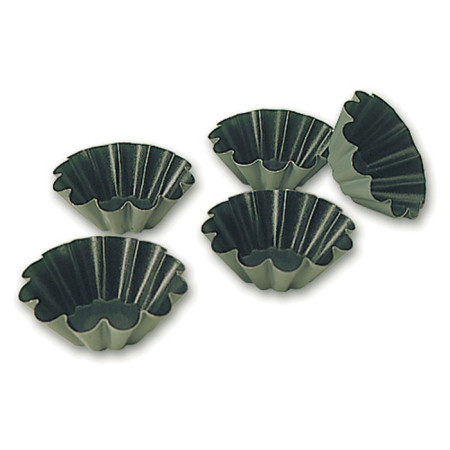 Moule à brioche Ø 90 mm H 36 mm en Exopan (lot de 12)