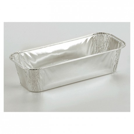 Moule à cake plissé MO 1600 aluminium L 251 mm (lot de 100)