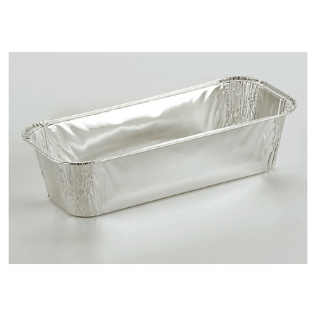 Moule à cake plissé MO 1600 aluminium L 251 mm (lot de 100)