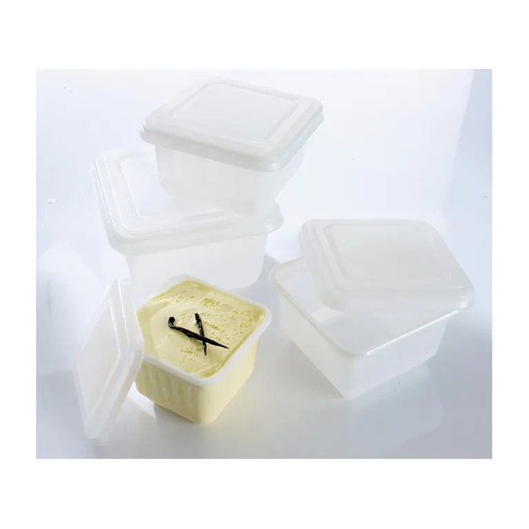 Square ice cream mould 1/2 L (25 pcs)