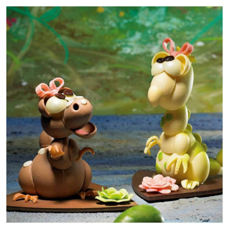 Moule demi oeuf « L'art du montage » 30 mm