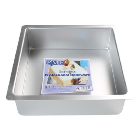 Moule PME carré de 30 x 30 x 7,5 cm