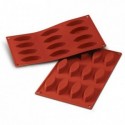Moule silicone barquettes moyennes 72 x 30 mm