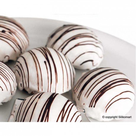 Half-spheres silicone mould Ø 30 mm