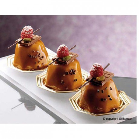 Big diamonds silicone mould Ø 68 mm