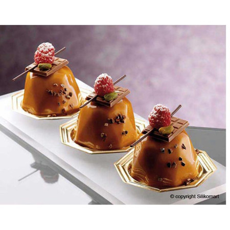 Big diamonds silicone mould Ø 68 mm