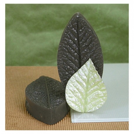 Moule silicone feuille grand modèle 115 x 55 mm