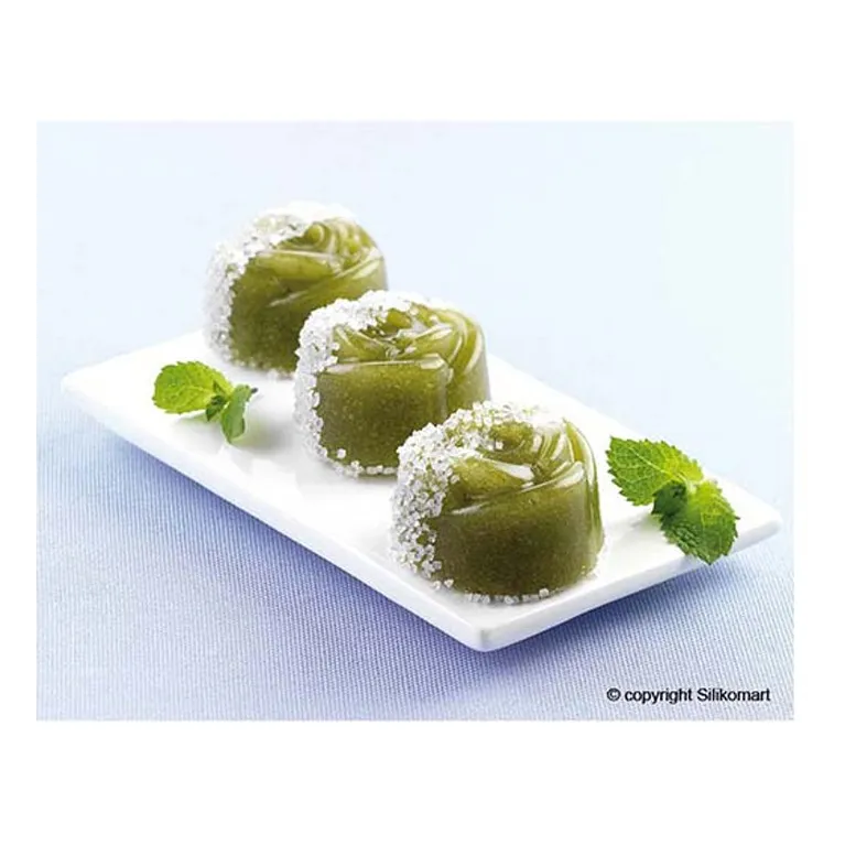 Roses small silicone mould Ø 40 mm