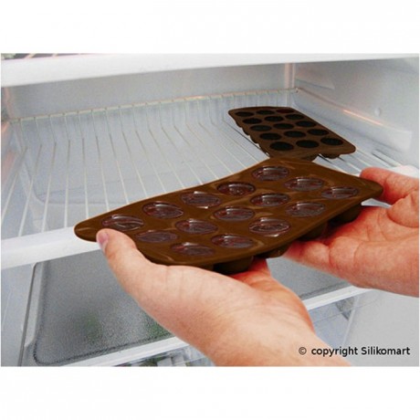 Fantasia chocolate silicone mould Ø 28.5 x 15 mm