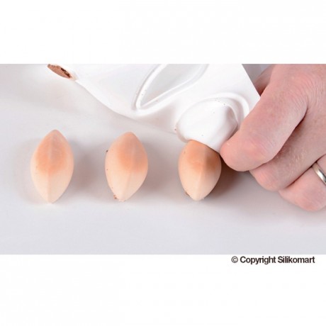 Quenelles silicone mould 63 x 29 mm