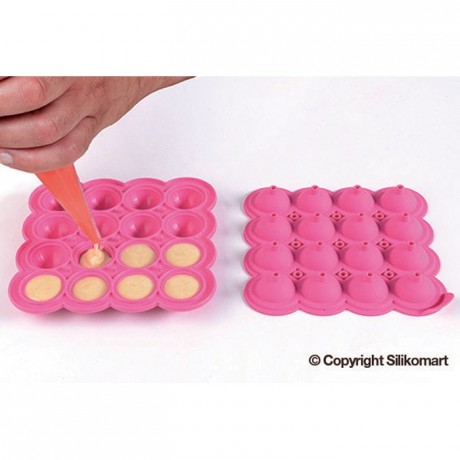 Moule silicone Wonder Pops 16 empreintes