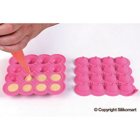 Moule silicone Wonder Pops 16 empreintes