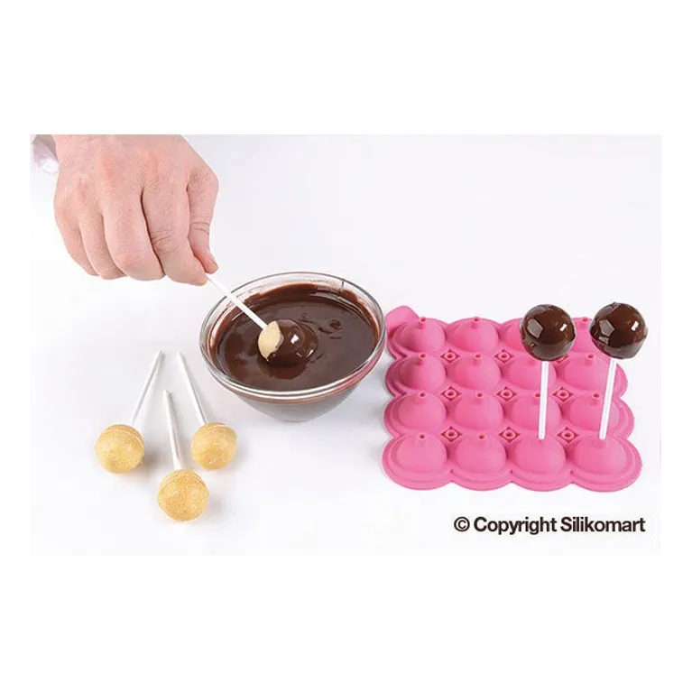 Moule silicone Wonder Pops 16 empreintes