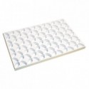 96 mini oval cake multimould sheet 50 x 30 mm