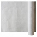 Nappe damassée blanche en rouleau 1,20 m x 10 m (lot de 1)