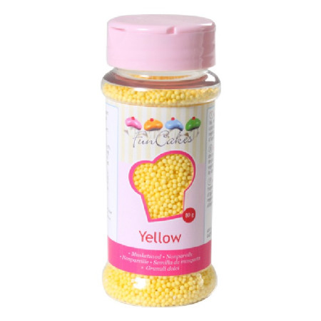 FunCakes Nonpareils Yellow 80g