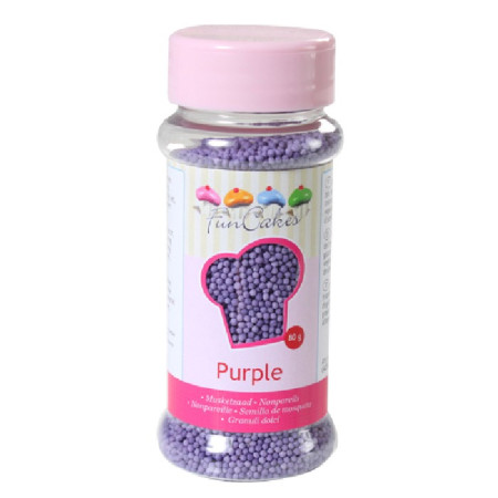 FunCakes Nonpareils Purple 80g