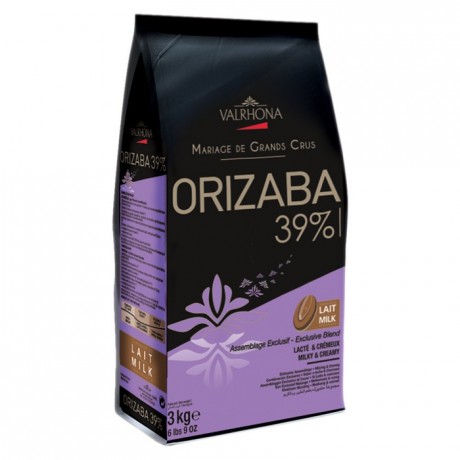 Orizaba 39% milk chocolate Blended Origins Grand Cru beans 500 g