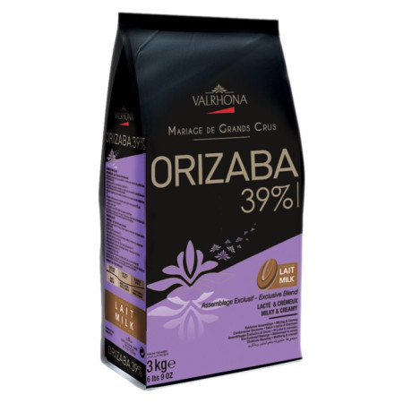 Orizaba 39% milk chocolate Blended Origins Grand Cru beans 500 g