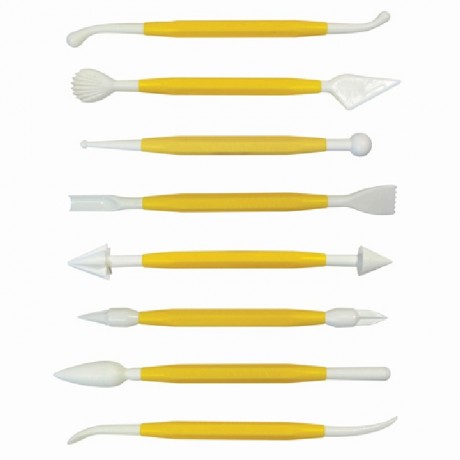Outils de modelage PME kit 8 pièces