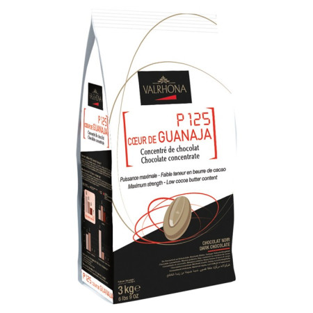P125 Coeur de Guanaja 80% chocolate concentrate beans 500 g