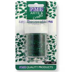 PME Glitter Flakes Green 7g