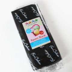 Pâte à sucre FunCakes noire 1 kg