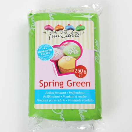 FunCakes Fondant Spring Green 250g