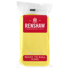 Renshaw Rolled Fondant Pro 250g Pastel Yellow