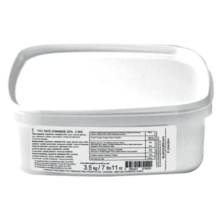 Pâte d'amande Expression Chocolatiers 55% 3,5 kg
