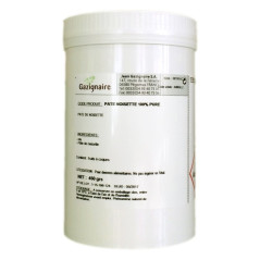 Pâte de noisette 100% pure 450 g