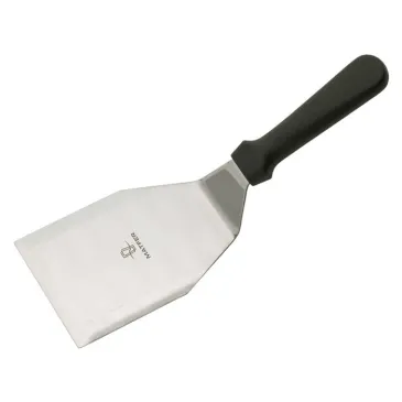 Pelle à hamburger inox 150 x 100 mm