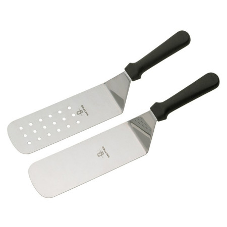 Pelle coudée perforée Matfer 200 x 75 mm