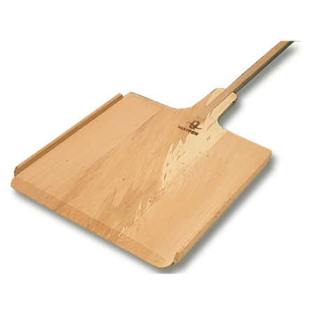 Pelle en hêtre à rebord avec manche 600 x 450 mm