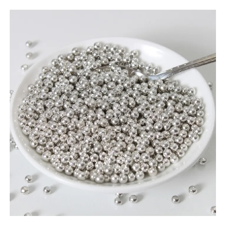 FunCakes Sugarpearls Metallic Silver 80g