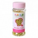 FunCakes Sugarpearls Metallic Gold 80g