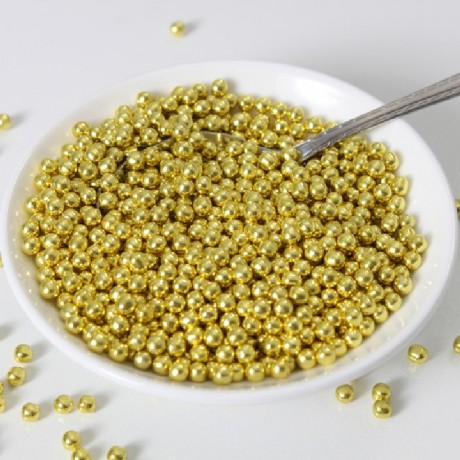 FunCakes Sugarpearls Metallic Gold 80g