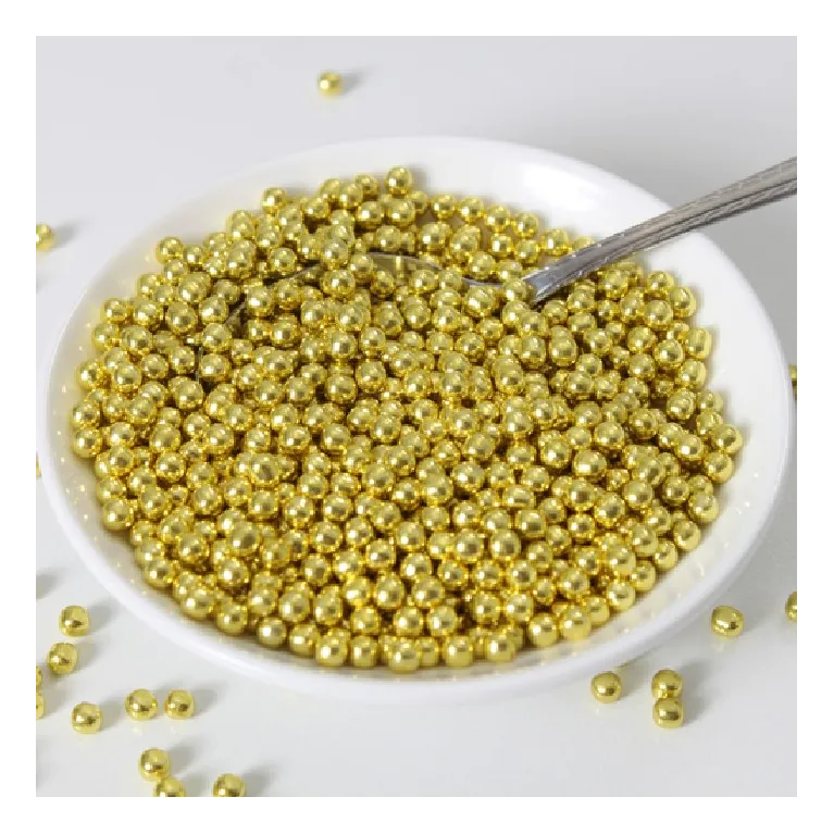 FunCakes Sugarpearls Metallic Gold 80g